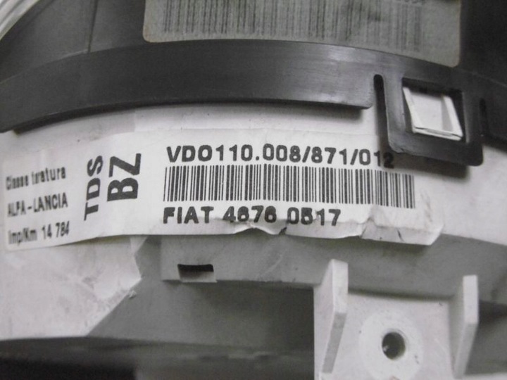 фото №6, Fiat multipla i 186 спидометр приборы 1,9jtd 46760517