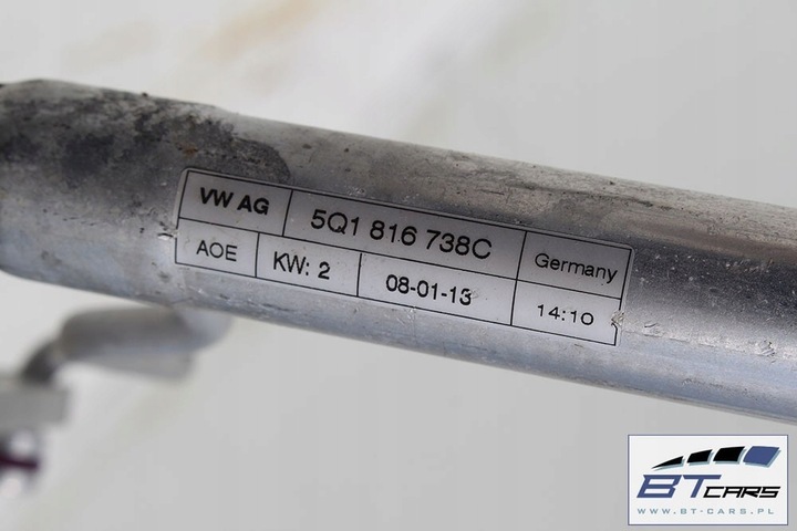 фото №8, Audi a3 vw трубки кондиционера климат 5q0816721 5q0820743c 5q0820741b 5q18167