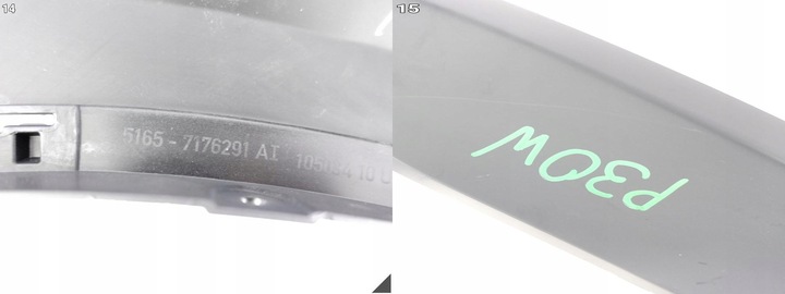 фото №12, Bmw x6 e71 e72 07-13 крило лівий перед новий оригінальний