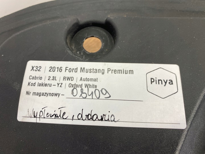 фото №9, Панель под лобовым стеклом ford mustang vi 2015+ usa