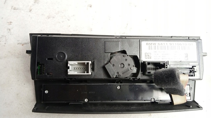 фото №8, Bmw e90/91 панель климат-контроля 6411 9110610-01
