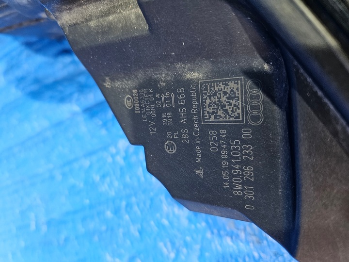 фото №8, Audi a4 b9 voll led matrix лампа фара левый 8w0941035