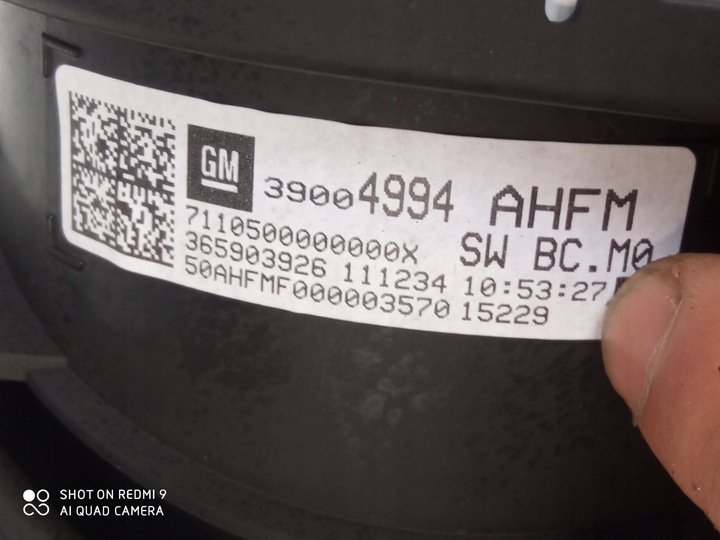 фото №5, Opel adam спідометр  прилади 39004994 ahfm європа ben
