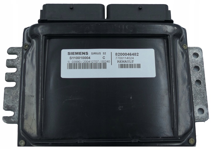 фото №1, Блок управления renault sirius32 s110010004c 820046482 программирование