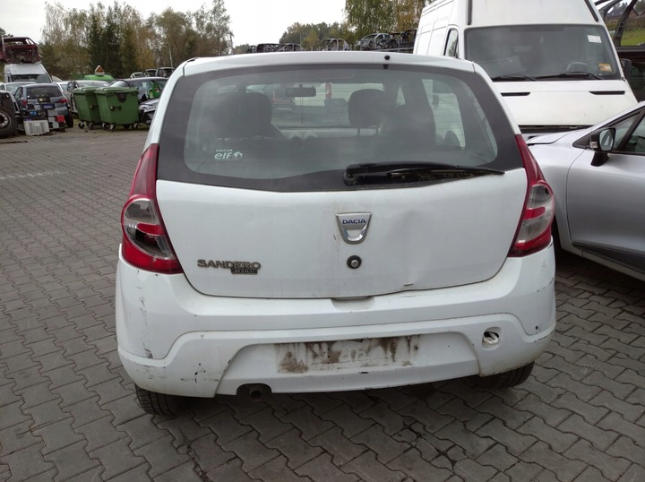 фото №9, Dacia sandero 1 i 08-12 стекло крышка багажника зад задняя 2010 год