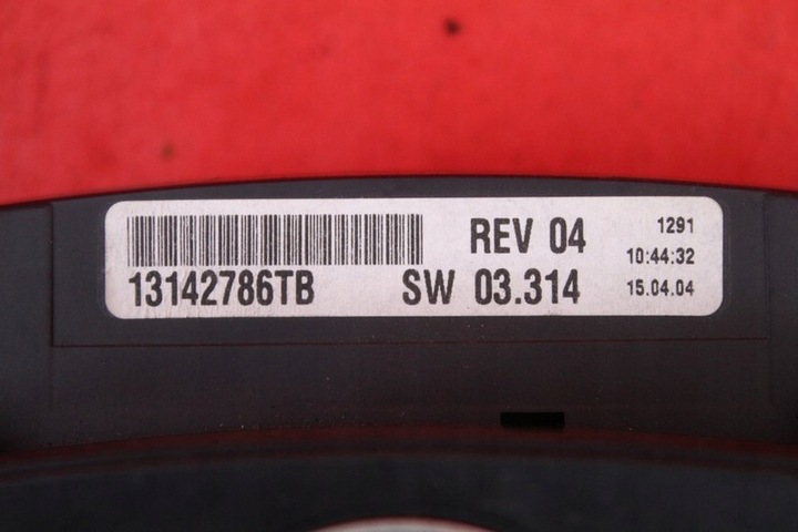 фото №9, Спидометр приборы eu 13142786tb opel astra 3 iii h 1.8 16v 125 km 04-07 + pin