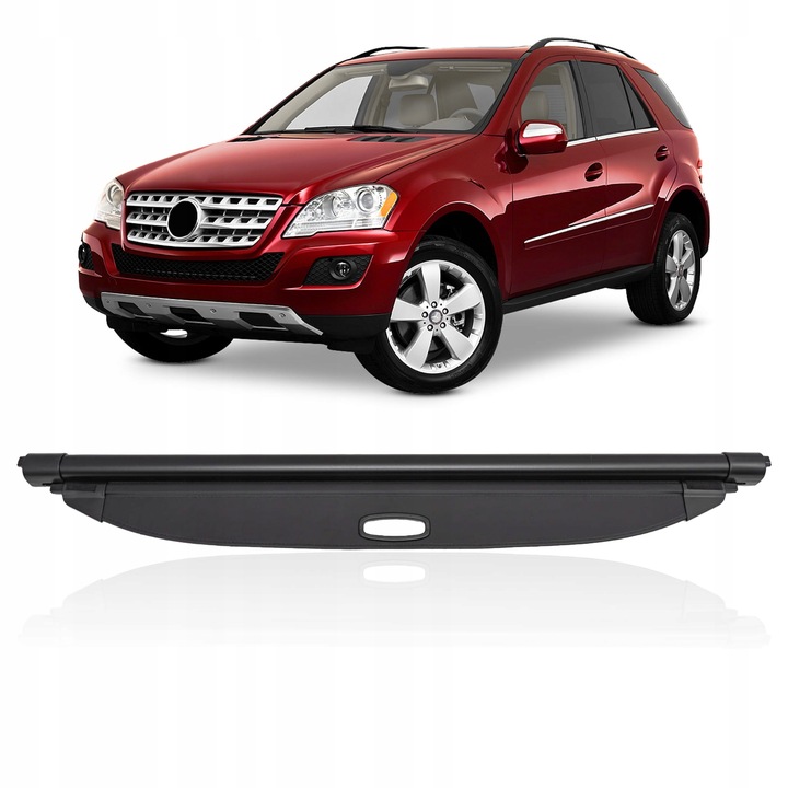 фото №1, Mercedes ml w164 2005-2011 ролета багажника чорна