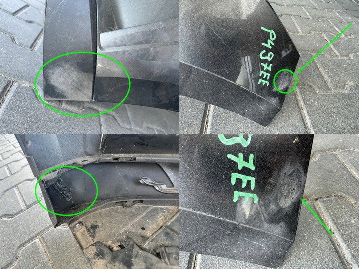 фото №11, Skoda enyaq iv 5la электрический 20- бампер + салазки + решётка радиатора + спойлер перед