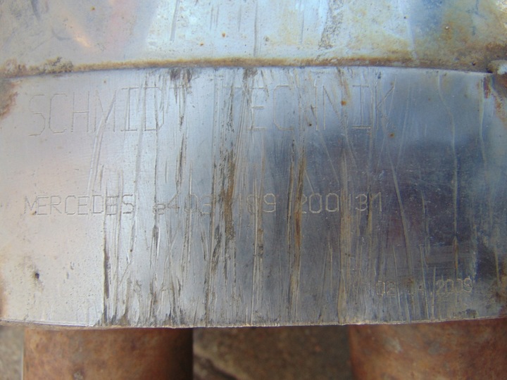 фото №12, Глушитель выхлоп конечный mercedes s класс w215 5.0b