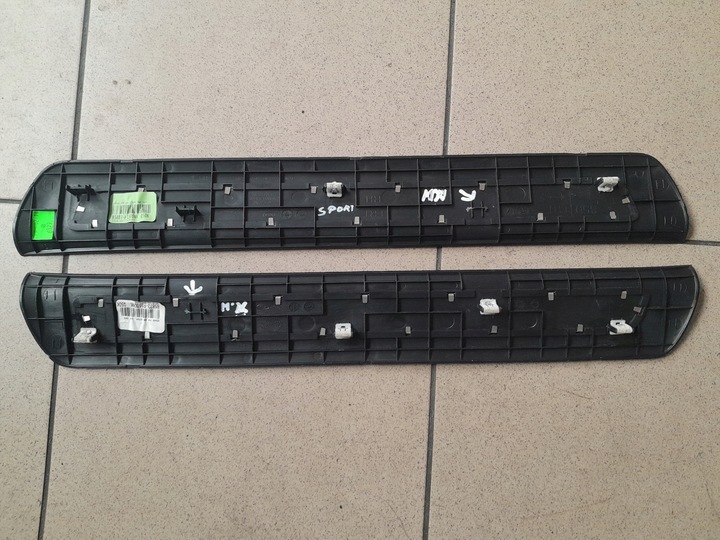 фото №3, Kia sportage iv 2015-21 планка заглушка порогова порога хром перед ліва права