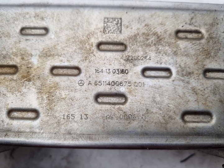 фото №9, Радіатор вихлопних газів egr a6511400502 mercedes w204 w212 w221 w639 w906 2.2cdi