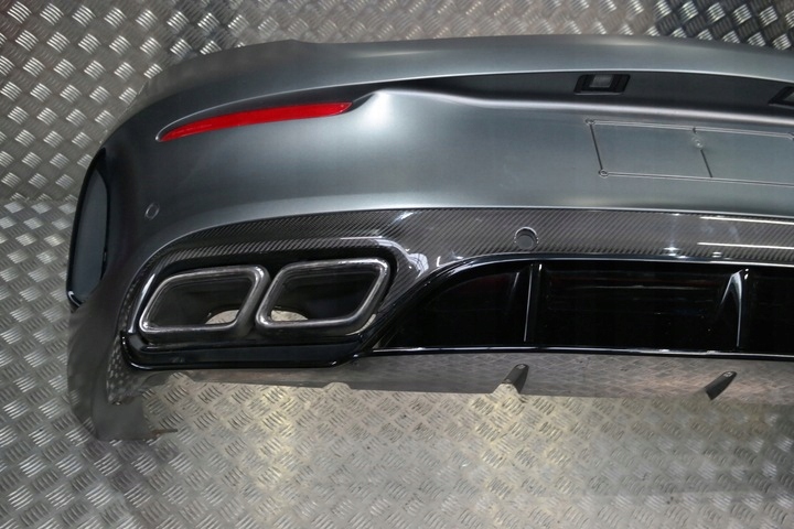 фото №6, Mercedes w205 купе amg бампер зад карбон