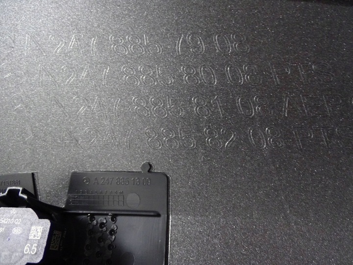 фото №13, Бампер перед переднее mercedes gla 247 w247 amg чёрный 6xpdc + радар