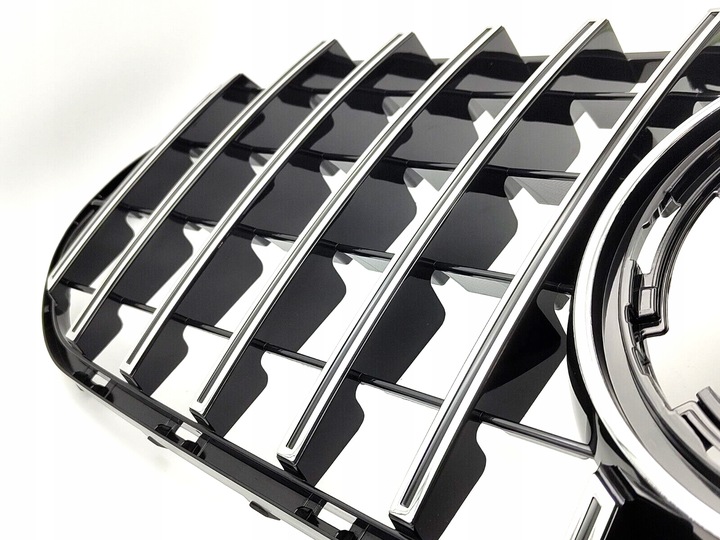 фото №9, Решітка решітка радіатора mercedes gle w167 v167 c167 amg gt panamericana хром якість