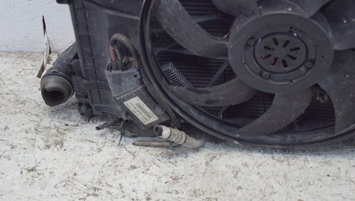 фото №13, Mercedes w203 компрессор комплект радиатор