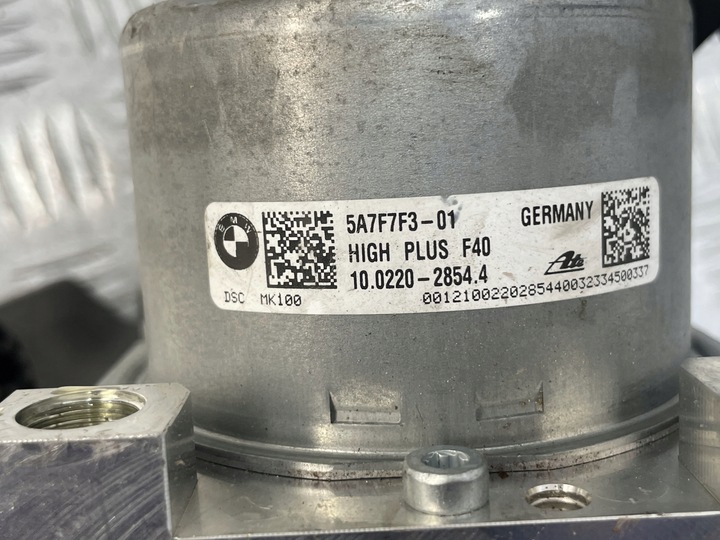 фото №9, Bmw оригинальный номер 5a7f7f4 1' f40 2' f44 насос тормозная abs