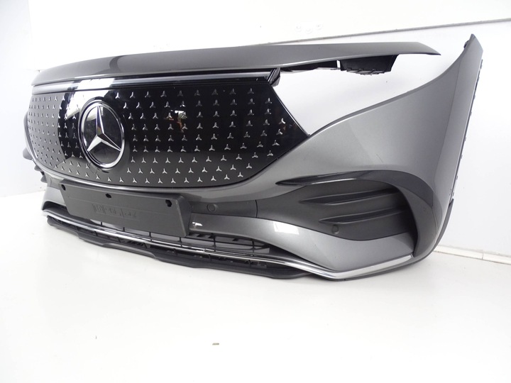 фото №6, Бампер переднее mercedes eqb 243 a243 w243 amg версия 6x pdc + радар + led
