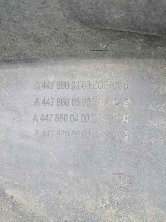 фото №8, Mercedes vito 447 a447 w447 бампер переднее перед