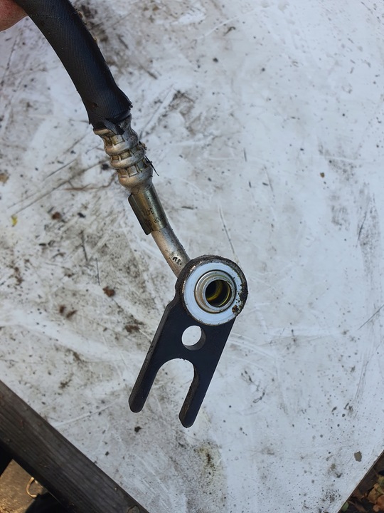 фото №11, Рычаг тормоза ручного трос peugeot 607 2.0 2.2 ben 2002-2005 ezdc