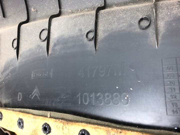 фото №6, Боковина оббивка двері правий зад citroen c3 ii