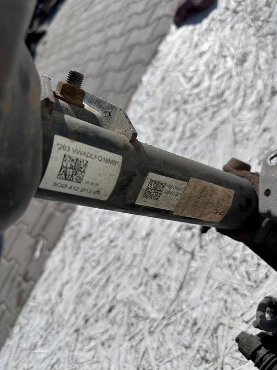 фото №7, Golf vii рестайлинг a3 8v e-golf амортизатор mcpherson  левый перед поворотный кулак 5q0412013br