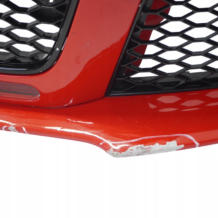 фото №10, Audi rs4 b8 бампер передний misano red жемчуг красный - z3m