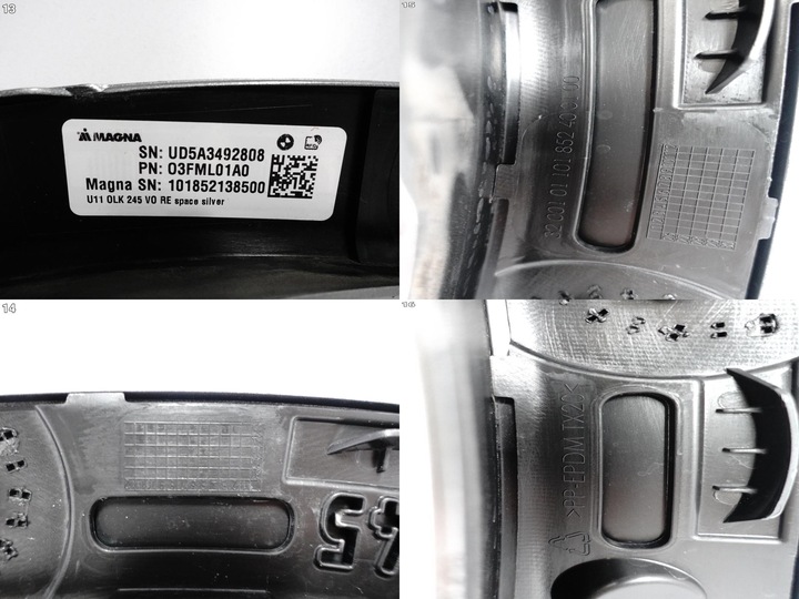 фото №14, Bmw x1 u11 м-пакет msp sport fr 22- планка накладка na крило права перед