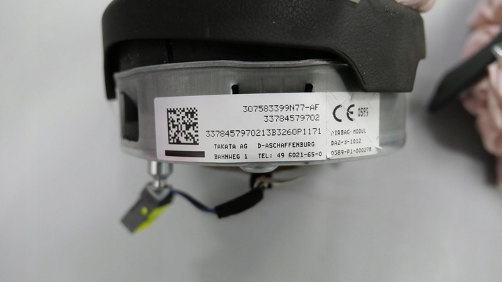 фото №11, Bmw f10 f20 f30 подушка безопасности подушка водителя м-пакет 7845797 7583399