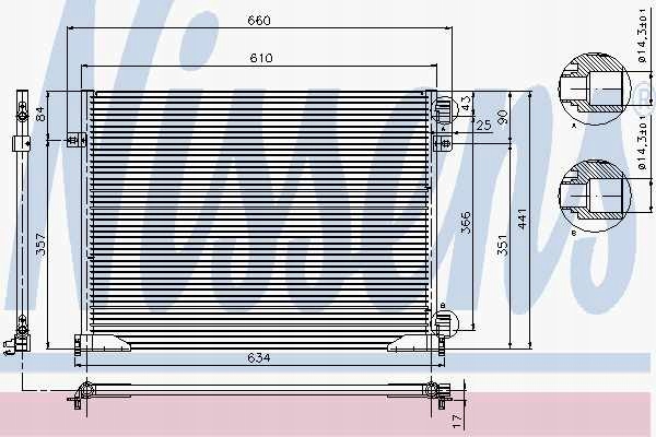 фото №13, Nissens 94671 конденсатор, кондиціонер