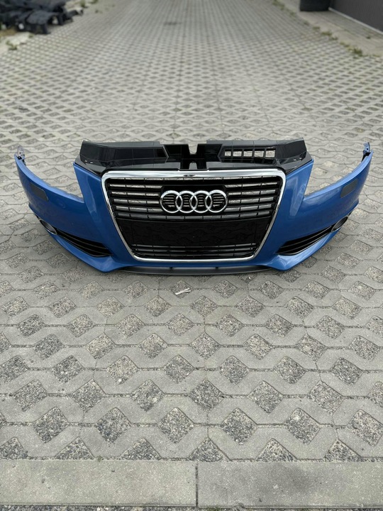 фото №8, Audi a3 8p fl рестайлинг бампер переднее перед s-line комплектный lx5v ксенон 08-12r