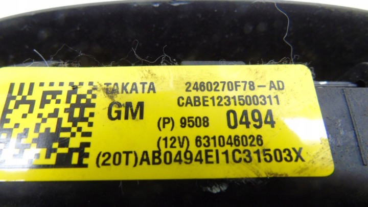 фото №5, Подушка подушка  водія opel mokka a 95080494