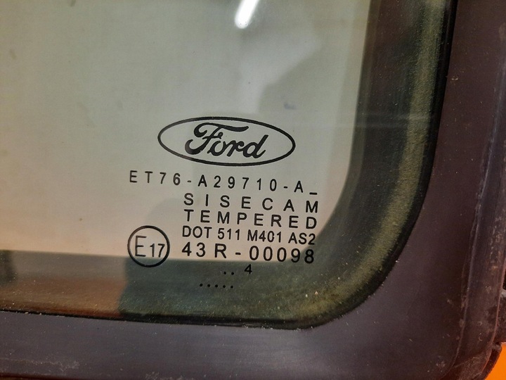 фото №6, Ford transit courier 14-23 скло кузовна права перед 43r-00098