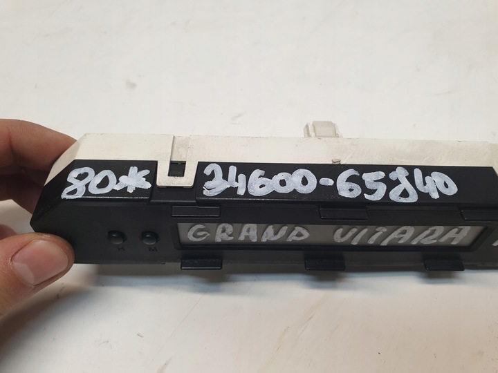 фото №6, Дисплей часы suzuki grand vitara ii 34600-65j40