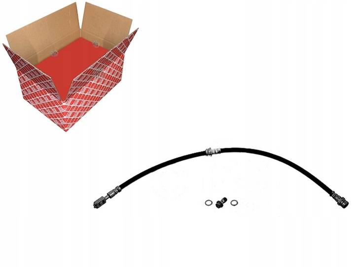 фото №1, Шланг гальмівний elast. vw перед tiguan 1,4-2,0