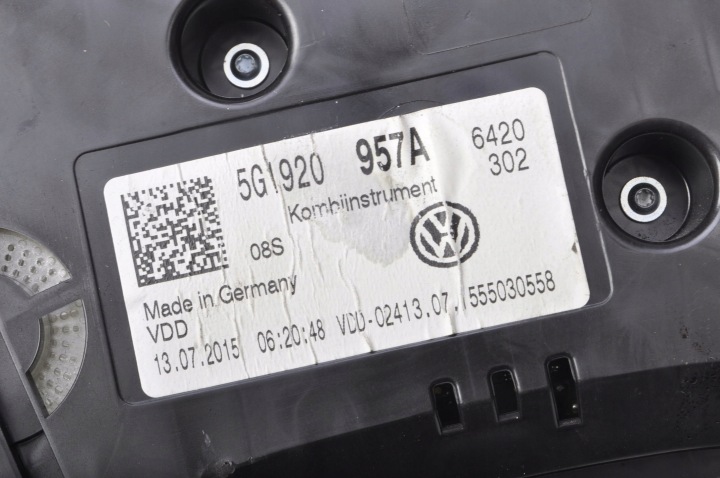 фото №7, Vw golf vii дизель спидометр приборы 5g1920957a