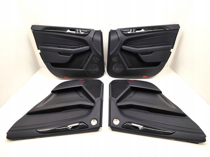 фото №14, Mercedes gl w166 сиденья диван обшивки кожа комплект 7 человек