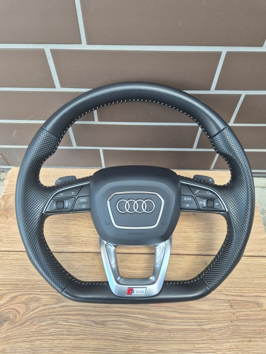 фото №13, Кермо audi s-line q7 4m q8 комплектна подушка безпеки