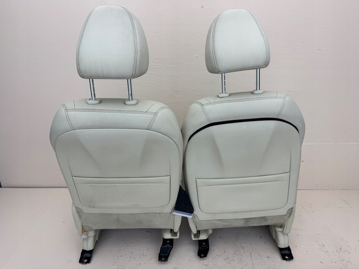 фото №10, Infiniti q50 сидіння правий лівий перед комплект usa шкіра