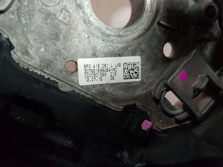 фото №9, Seat leon iii 3 5f 12-20r руль кожаный 5f0419091l