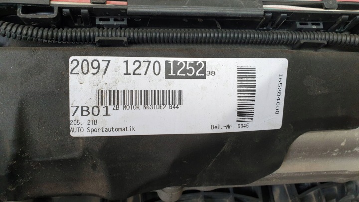 фото №10, Bmw 7 g11 g12 750i 16r двигун 4.4 v8 n63b44c турбіни вприскування комплект 101tyśkm