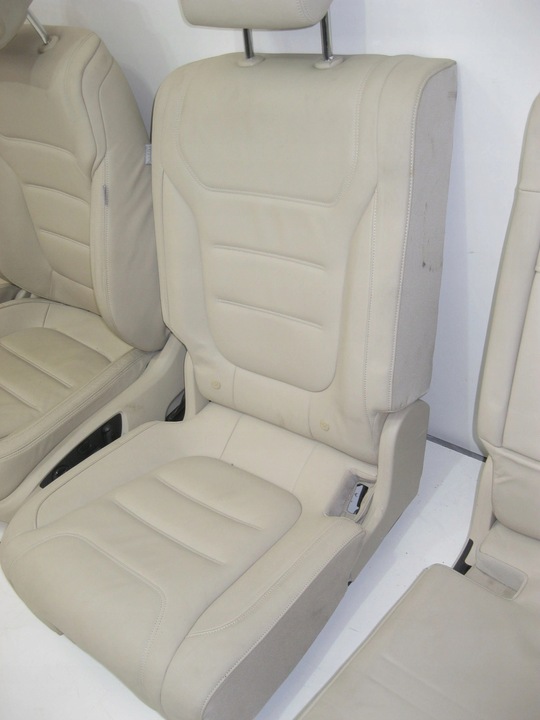 фото №9, Vw touareg 7p сидіння сидіння диван спинка тунель оббивка двері