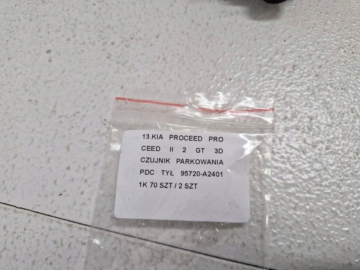 фото №6, Kia pro ceed proceed ii 2 gt 3d датчик pdc парковка зад 95720-a2401 1k