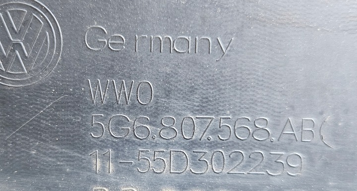 фото №9, Vw golf vii рестайлинг бампер зад спойлер gtd gti 5g6807421bk