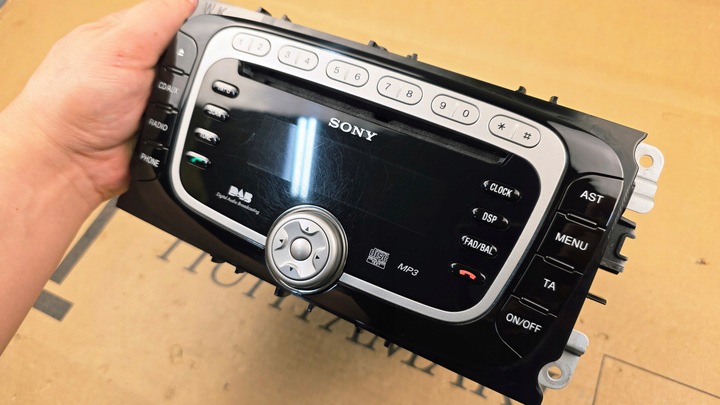 фото №12, Ford focus mk2 рестайлинг mondeo mk4 s-max mk1 радио sony mp3 dab 2010 год код !!