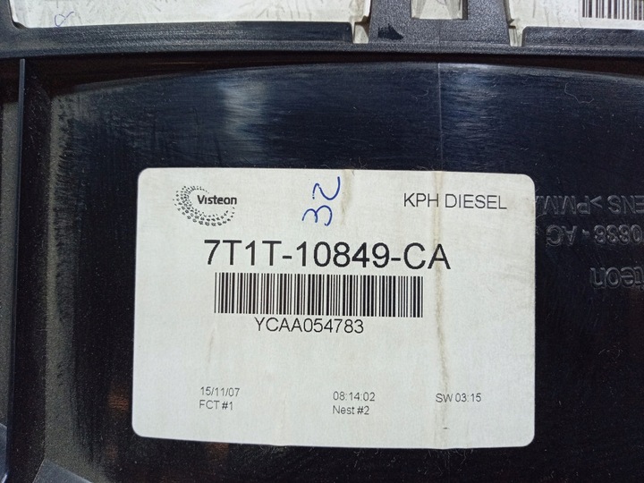 фото №6, Ford transit connect mk1 02- 1.8 tdci спидометр приборы eu 7t1t-10849-ca