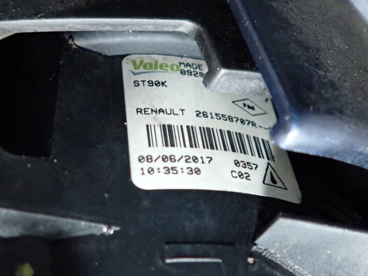 фото №14, Бампер перед передний комплектный 4xpdc 2xsprysk решётка renault scenic iv 4