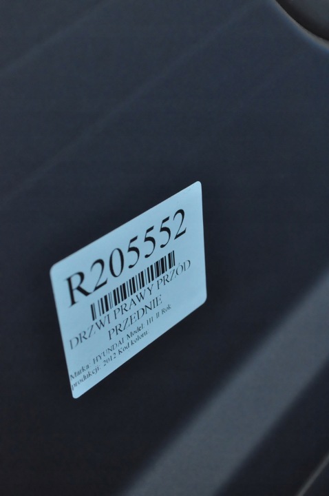 фото №7, Hyundai h1 ii дверь правая перед передние