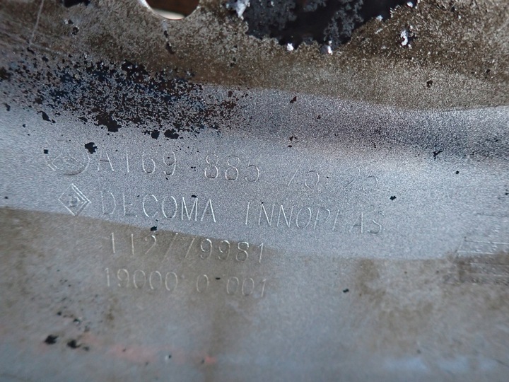 фото №11, Mercedes a-klasa w169 рестайлинг 08-12 бампер перед переднее bez дырка