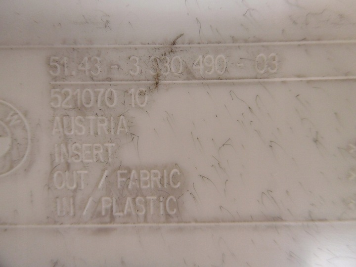 фото №10, Защита стойка c правая чёрная bmw e83 x3 м-пакет