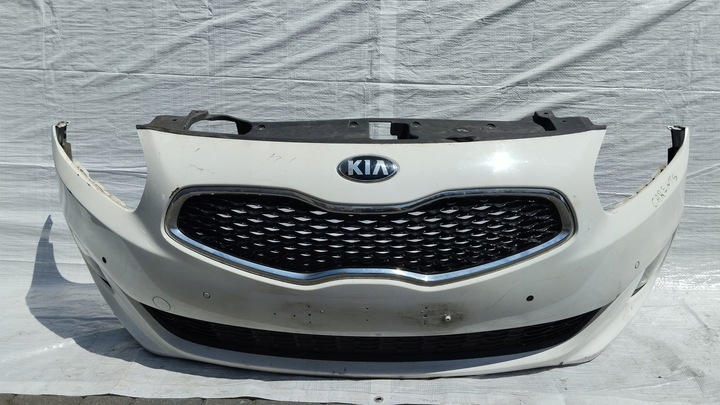 фото №1, Бампер перед переднее kia carens iv 4 pdc решётка радиатора